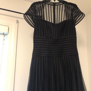 JS Collections Black evening dress size 10